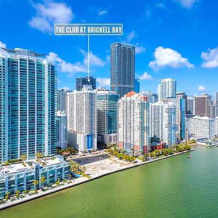 Upscale Brickell 3 Bedroom With Water Views And Free Parking Miami Luaran gambar