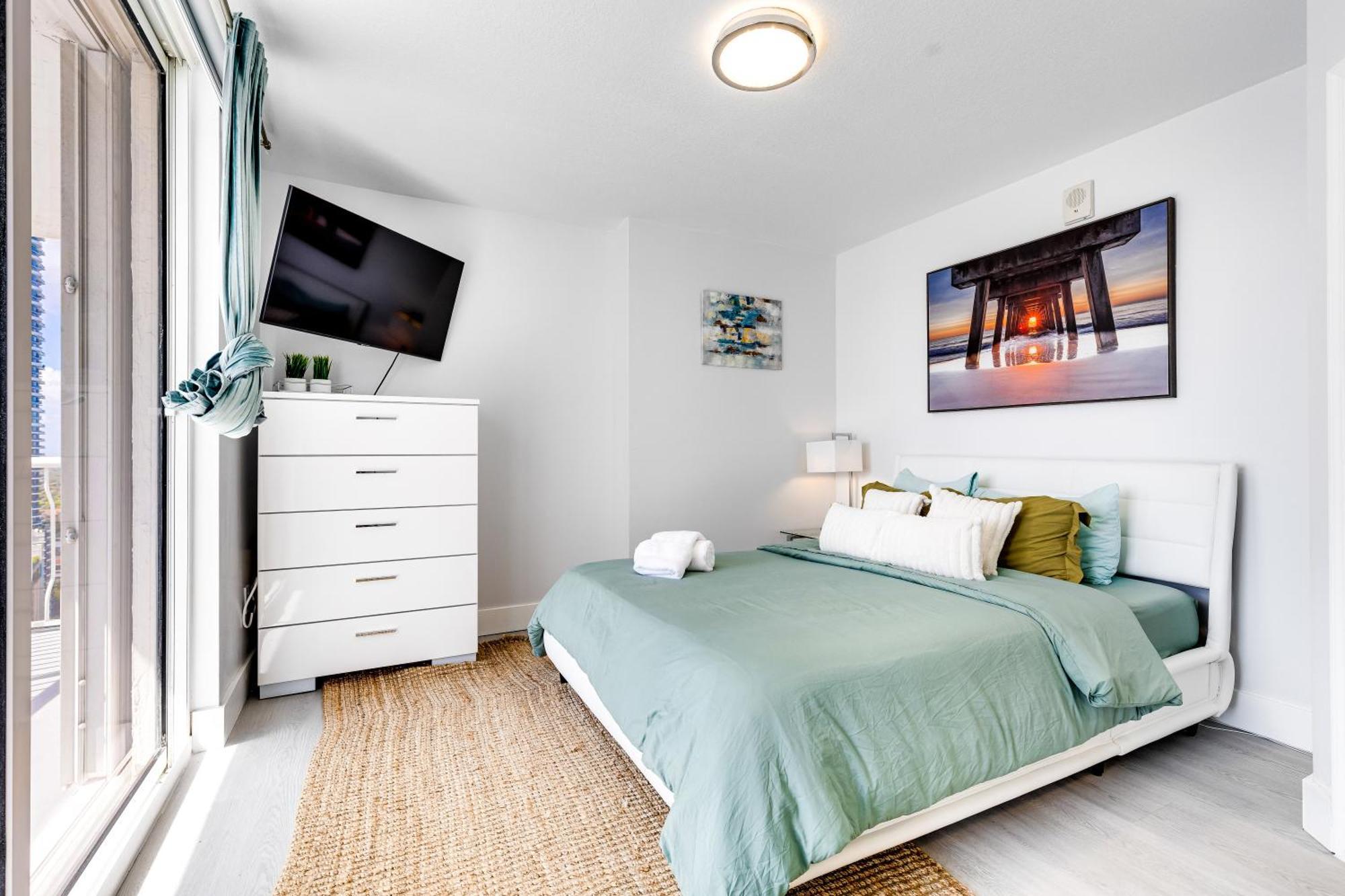 Upscale Brickell 3 Bedroom With Water Views And Free Parking Miami Luaran gambar