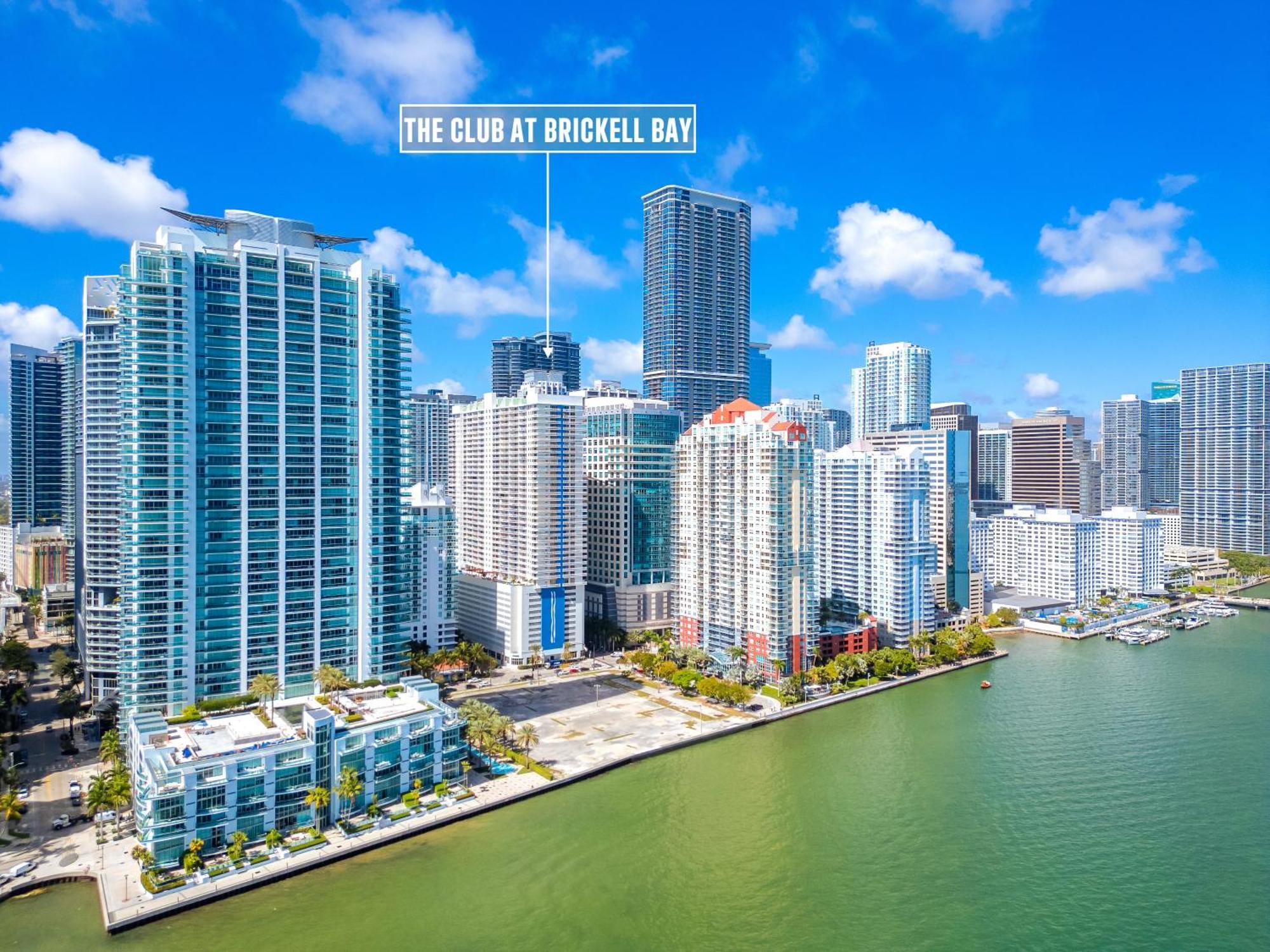 Upscale Brickell 3 Bedroom With Water Views And Free Parking Miami Luaran gambar