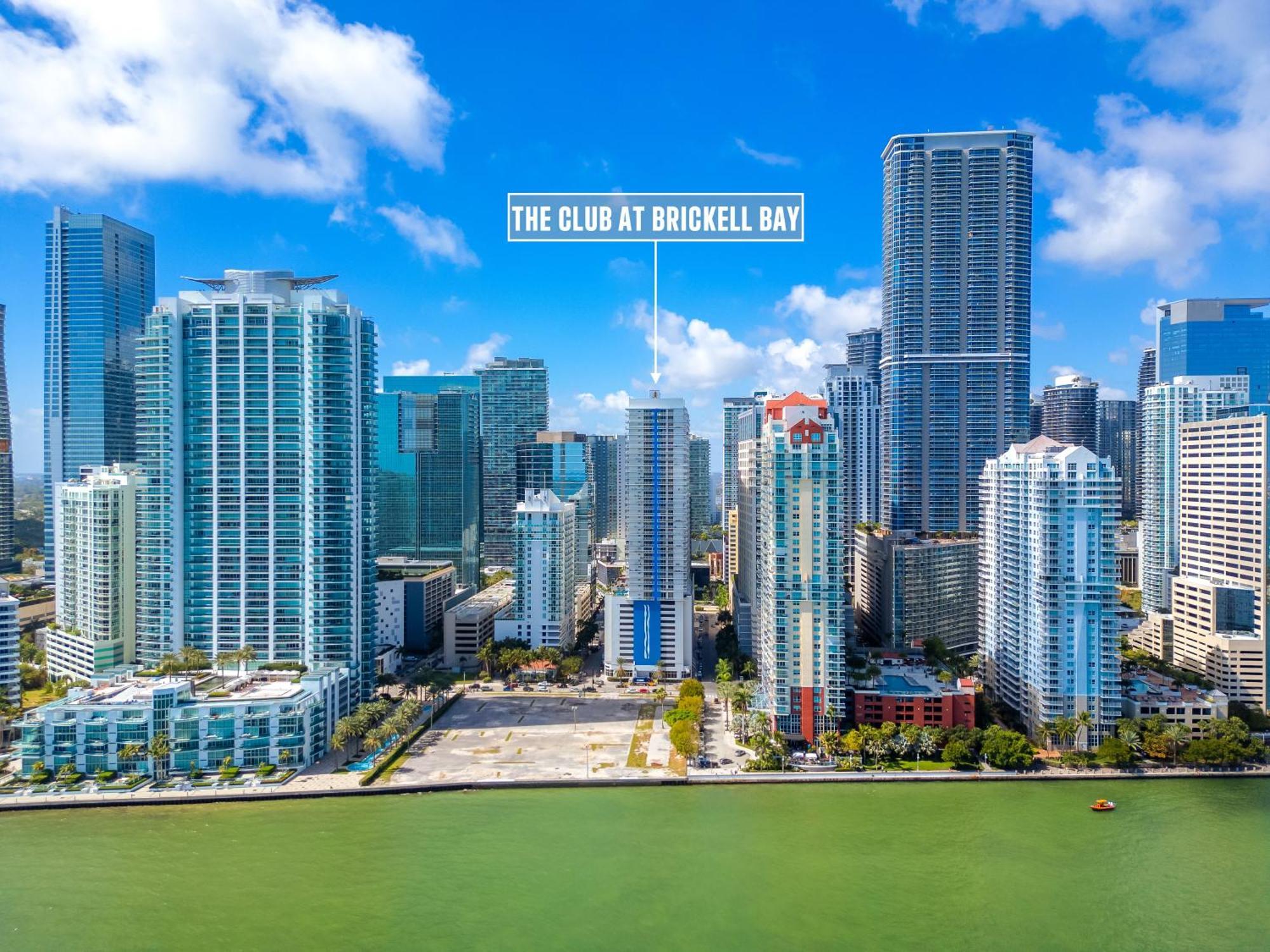 Upscale Brickell 3 Bedroom With Water Views And Free Parking Miami Luaran gambar